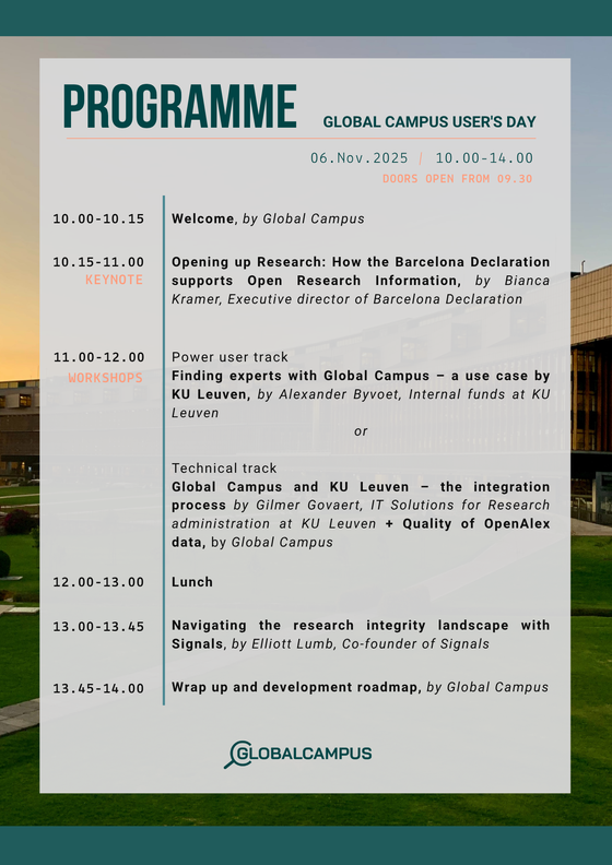 Programme GC Users day_2025