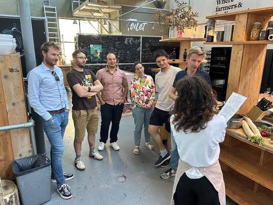 team cooking workshop
